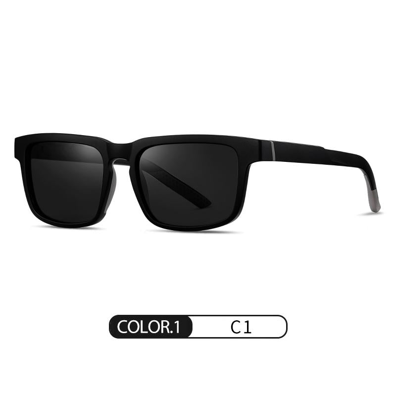 S12100-Sunglasses Driving Uv-Proof Sun-Proof Square round Face Sunglasses Driving Polarized Light Sun-Shade Glasses Modern Eyeglass，Tr90 Ultra-Lightweight Temple Material ，Chromium Alloy Glasses Are Shock-Resistant and Scratch-Proof.